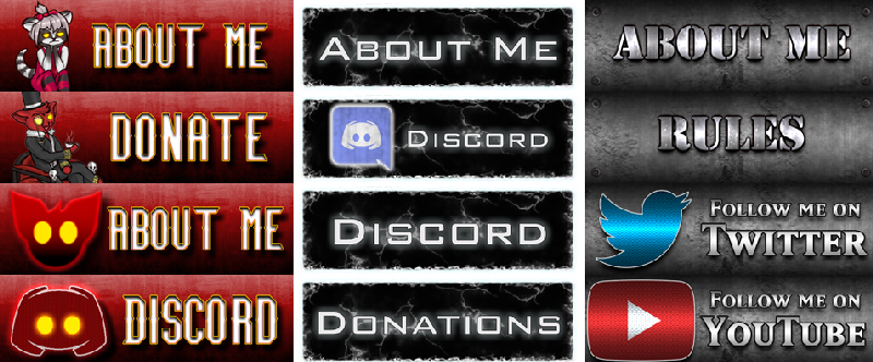 Assorted Twitch Headers
